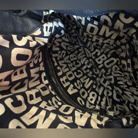 Marc by Marc Jacobs Classic Q Natasha Black Leather Crossbody Bag - Picture 12 of 15